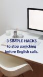 🇬🇧🇬🇧Ever felt your heart racing before an English-speaking call? 💓 That's language anxiety, and it has nothing to do with your actual skills. It's all about mindset! Use the 3 hacks from the video to regain control.
The "Safety Net" - 5 phrases to start any meeting:
"Hi everyone, thanks for joining. Let's get started."
"Can everyone hear me and see my screen clearly?"
"Today, I'd like to give you a quick update on..."
"I've summarised the main points in this slide."
"Before we move on, does anyone have any questions?"🇫🇷🇫🇷Votre cœur s'emballe avant une réunion en anglais ? 💓 C'est l'anxiété linguistique, et cela n'a rien à voir avec vos compétences réelles. Tout est dans le mindset ! Utilisez ces 3 astuces pour reprendre le contrôle.
Le "Filet de Sécurité" - 5 phrases pour débuter :
"Hi everyone, thanks for joining. Let's get started."
"Can everyone hear me and see my screen clearly?"
"Today, I'd like to give you a quick update on..."
"I've summarised the main points in this slide."
"Before we move on, does anyone have any questions?"🇵🇱🇵🇱Czujesz przyspieszone bicie serca przed spotkaniem po angielsku? 💓 To lęk językowy i nie ma on nic wspólnego z Twoimi rzeczywistymi umiejętnościami. Wszystko siedzi w głowie! Wypróbuj te 3 triki, aby odzyskać spokój.
"Siatka bezpieczeństwa" - 5 fraz na start:
"Hi everyone, thanks for joining. Let's get started."
"Can everyone hear me and see my screen clearly?"
"Today, I'd like to give you a quick update on..."
"I've summarised the main points in this slide."
"Before we move on, does anyone have any questions?"Which one will you try first? / Lequel allez-vous essayer ? / Który wypróbujesz jako pierwszy?1, 2, or 3? Let me know in the comments!#languageanxiety #confidence #softskills #languagecoach