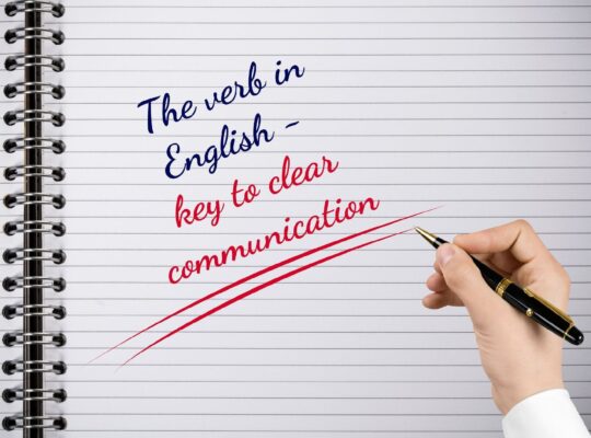 Verb in English - key to clear communication