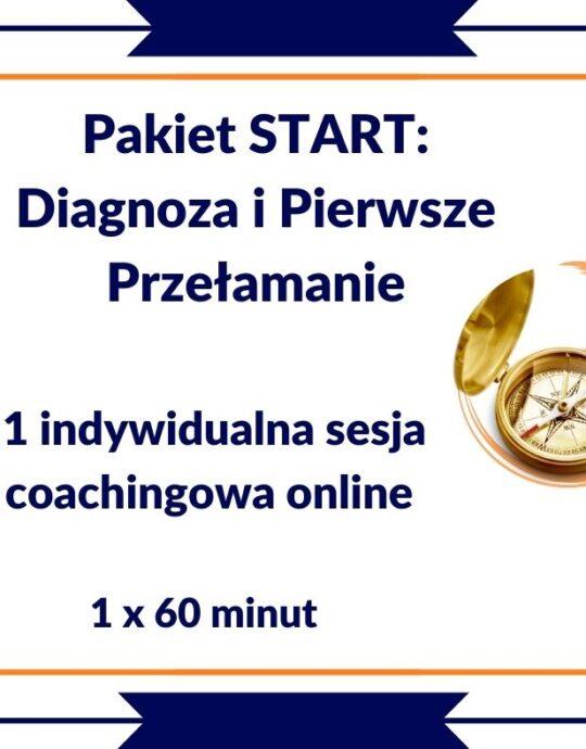 1 indywidualna sesja coachingowa online