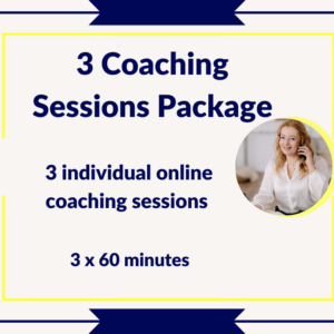 3 coaching sessions package